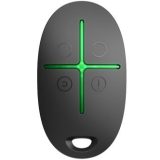 Space Control Black Two-Way Wireless Key Fob With panic Button AJAX