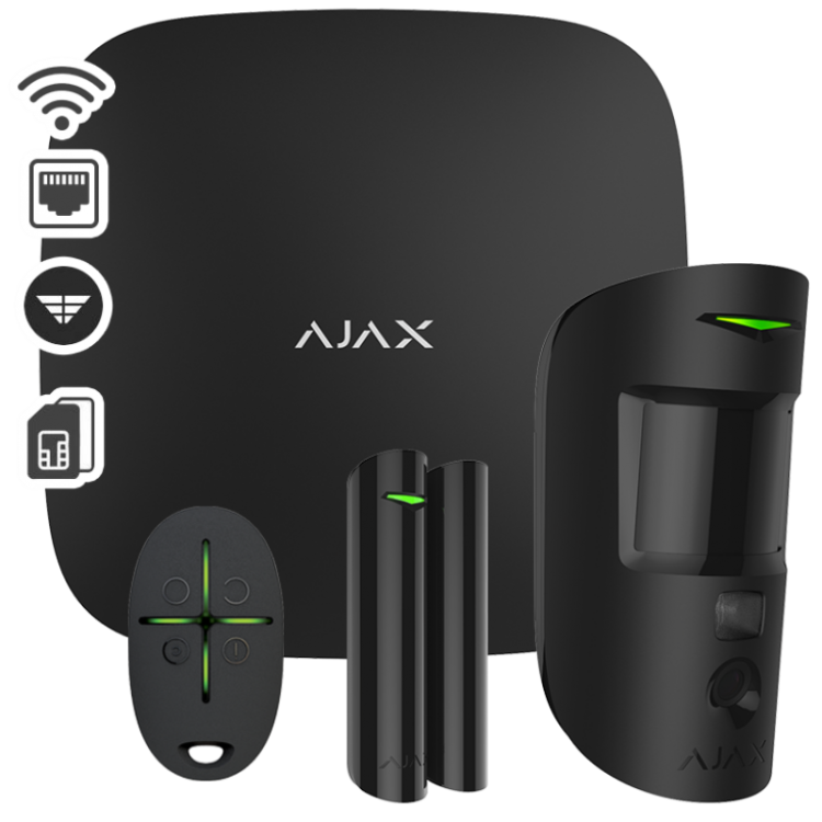 Starter Kit Cam Plus Black AJAX