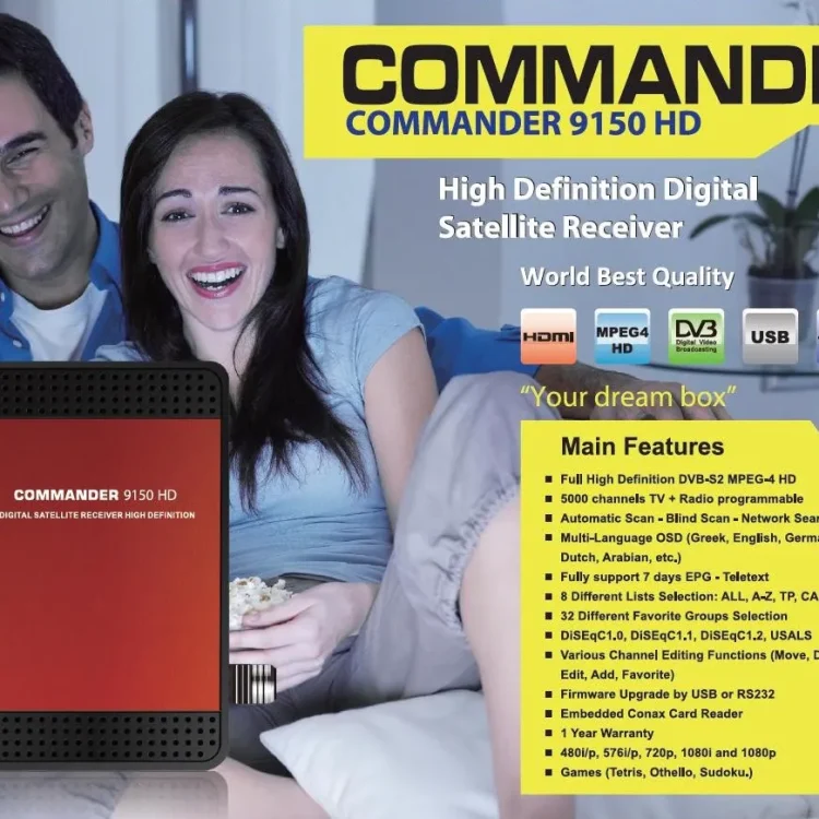 COMMANDER 9100HD